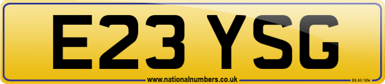 E23 YSG