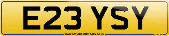E23 YSY