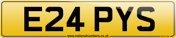E24 PYS