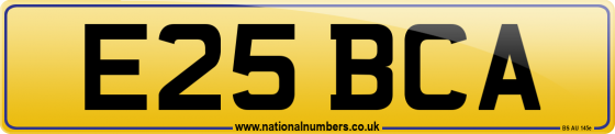 E25 BCA