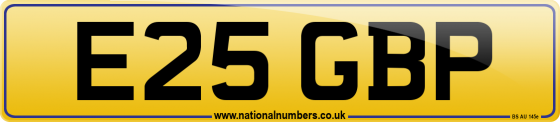 E25 GBP