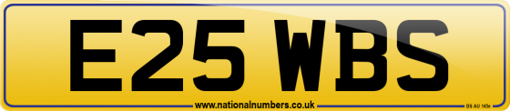 E25 WBS