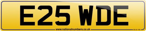 E25 WDE