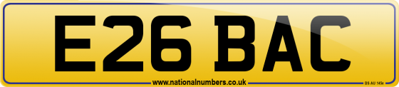E26 BAC