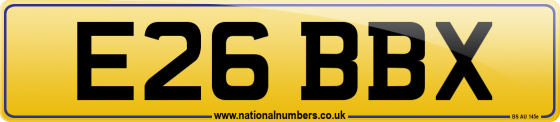 E26 BBX