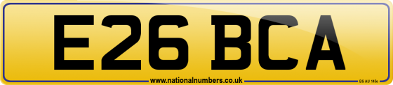 E26 BCA