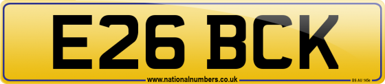E26 BCK