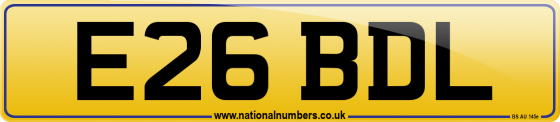 E26 BDL