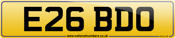 E26 BDO