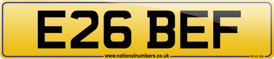 E26 BEF