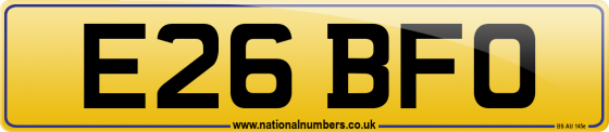 E26 BFO