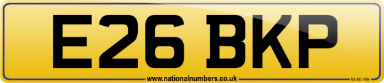 E26 BKP