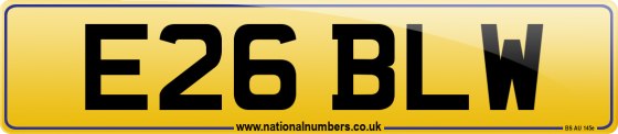 E26 BLW