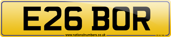 E26 BOR