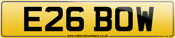 E26 BOW