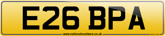 E26 BPA