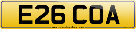 E26 COA