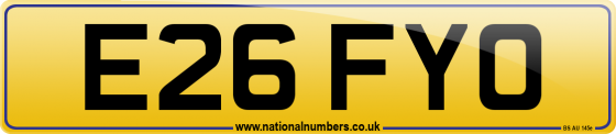 E26 FYO