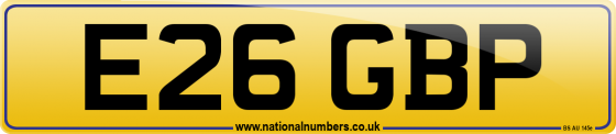 E26 GBP