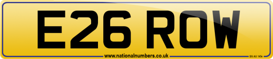 E26 ROW