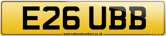 E26 UBB