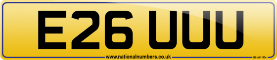 E26 UUU