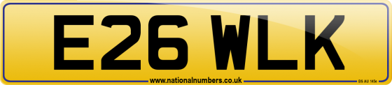 E26 WLK