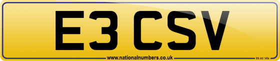 E3 CSV