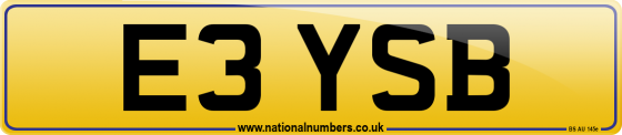 E3 YSB