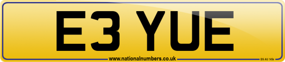 E3 YUE