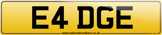 E4 DGE