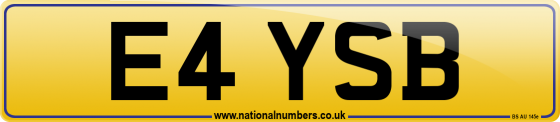 E4 YSB