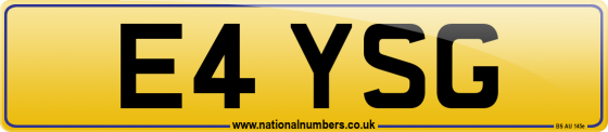 E4 YSG