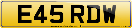 E45 RDW