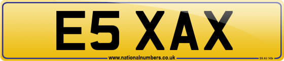 E5 XAX