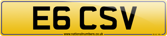 E6 CSV