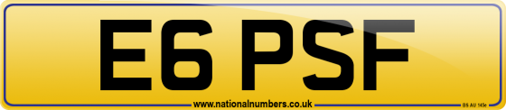 E6 PSF