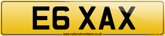 E6 XAX