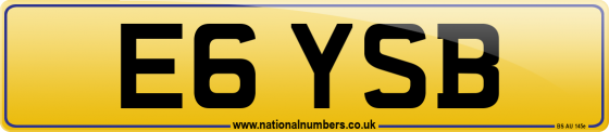 E6 YSB