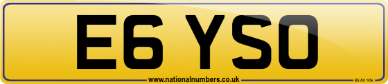 E6 YSO
