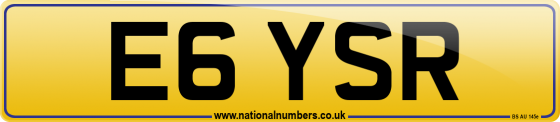 E6 YSR