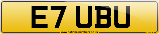 E7 UBU