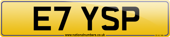 E7 YSP