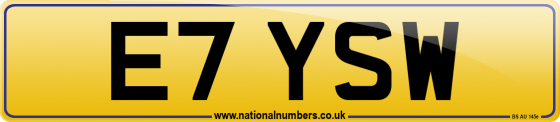 E7 YSW