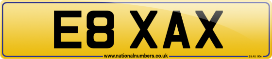 E8 XAX