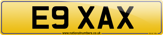 E9 XAX