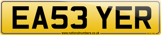 EA53 YER