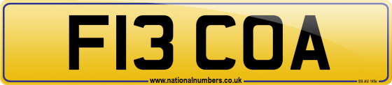 F13 COA
