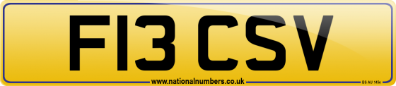 F13 CSV