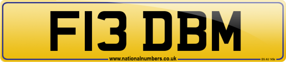 F13 DBM